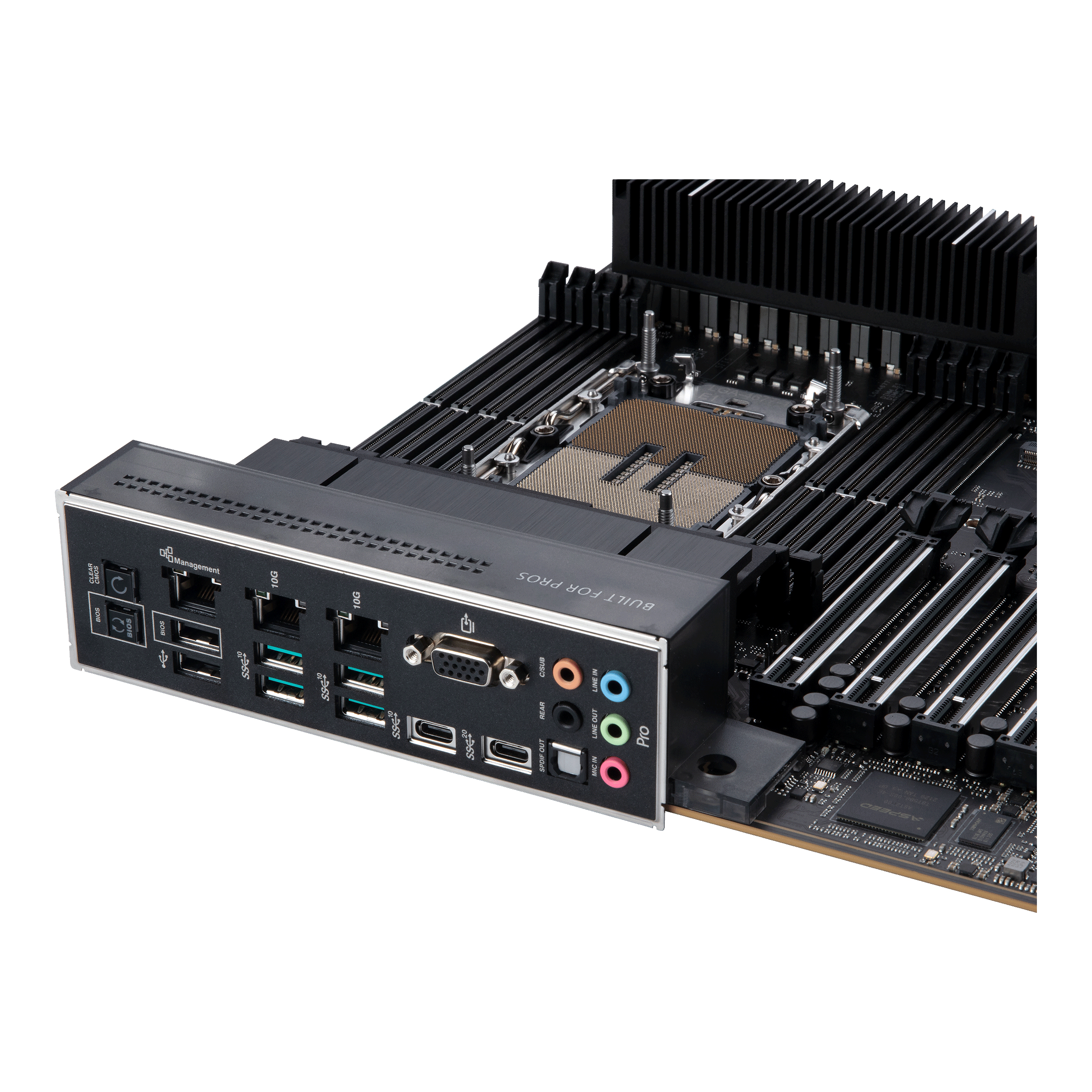 MB ASUS Workstation LGA4677 Pro WS W790E-SAGE SE  2x 10GB W790 Chipsatz | 1 x Intel Xeon W3400/2400 (SSI/EEB) ++