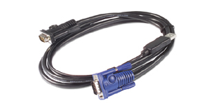 APC AP5257 - KVM USB Cable - 12 ft (3.6 m)
