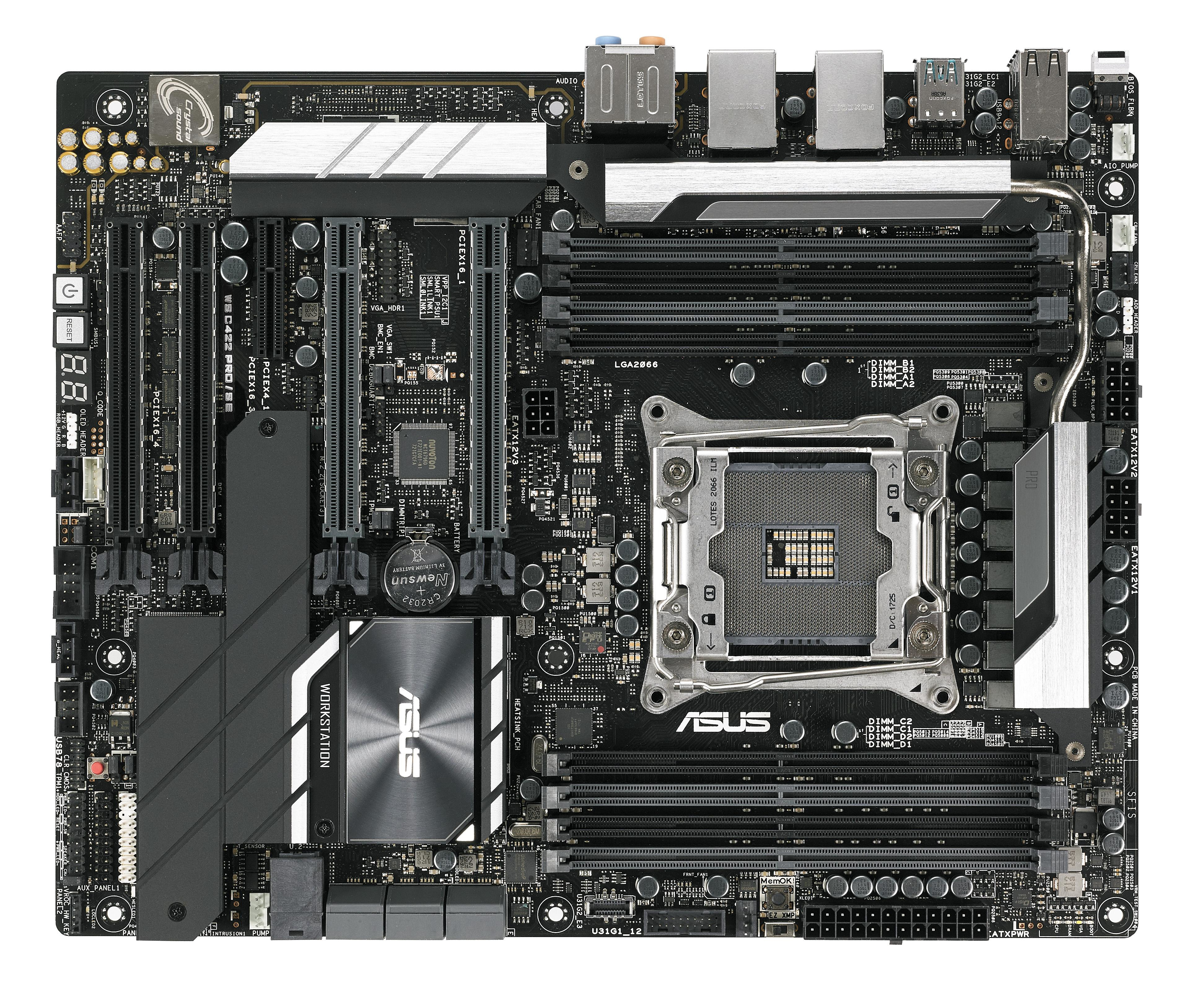 MB ASUS Workstation So2066 WS C422 Pro/SE (max. 4 Karten) --