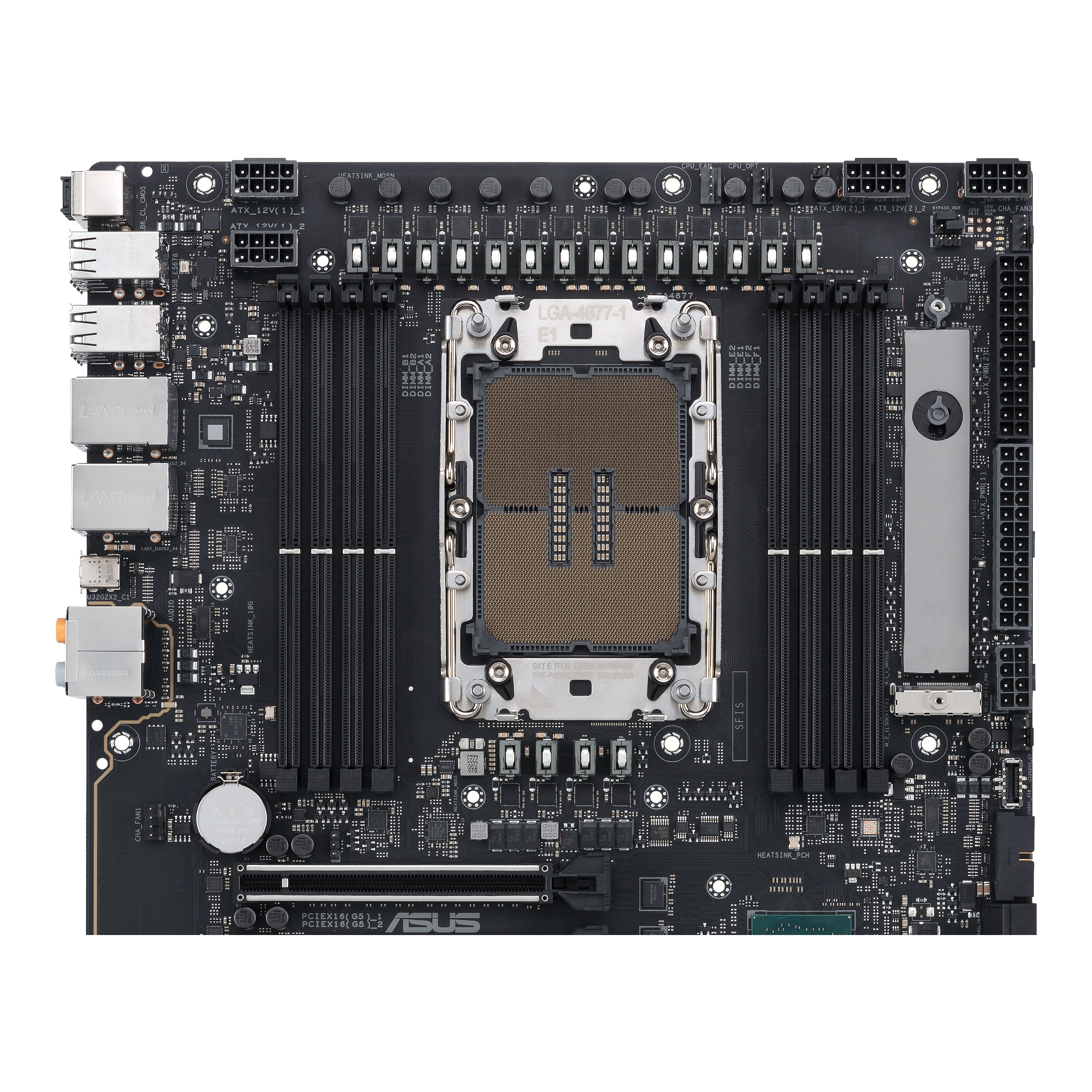 MB ASUS Workstation LGA4677 WS W790-ACE  1 x 10GB W790 Chipsatz | 1 x Intel Xeon W3400/2400 (CEB)