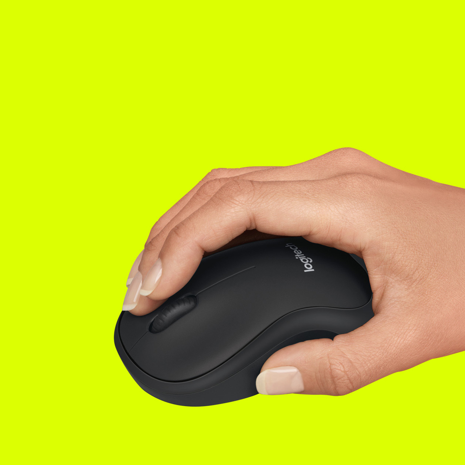Logitech Maus B220 Silent, schwarz