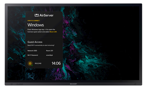 Sharp Display interactiv PNLA862B