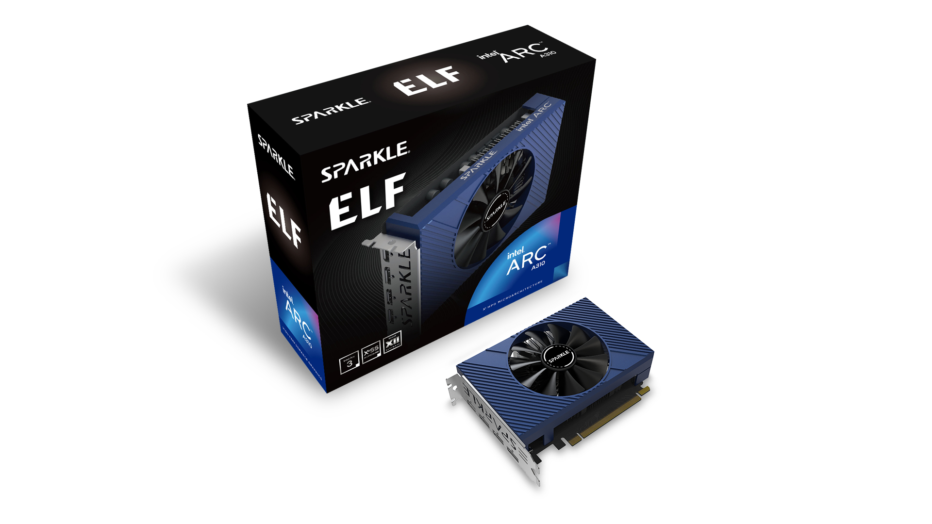 VGA Sparkle intel ARC SA310E-4G A310 ELF 4GB GDDR6