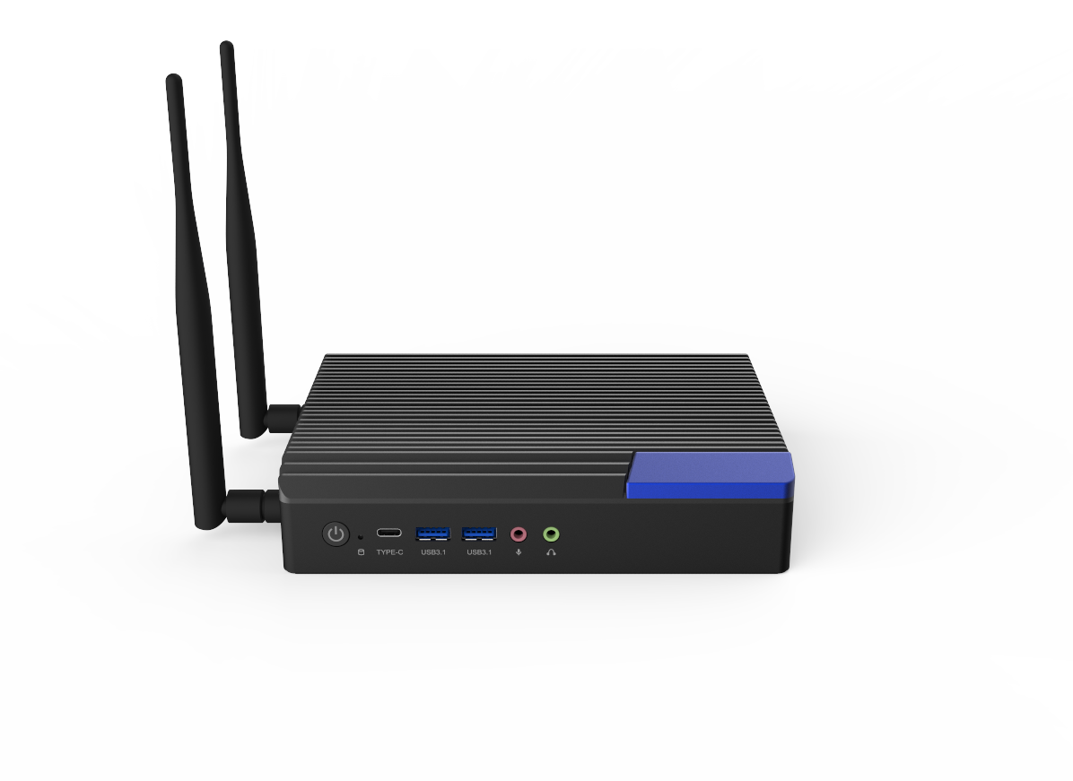JWIPC Mini PC K1K105F Core-i7-1255U PASSIV (K105F-i7 1255U-8G-256G)                                 