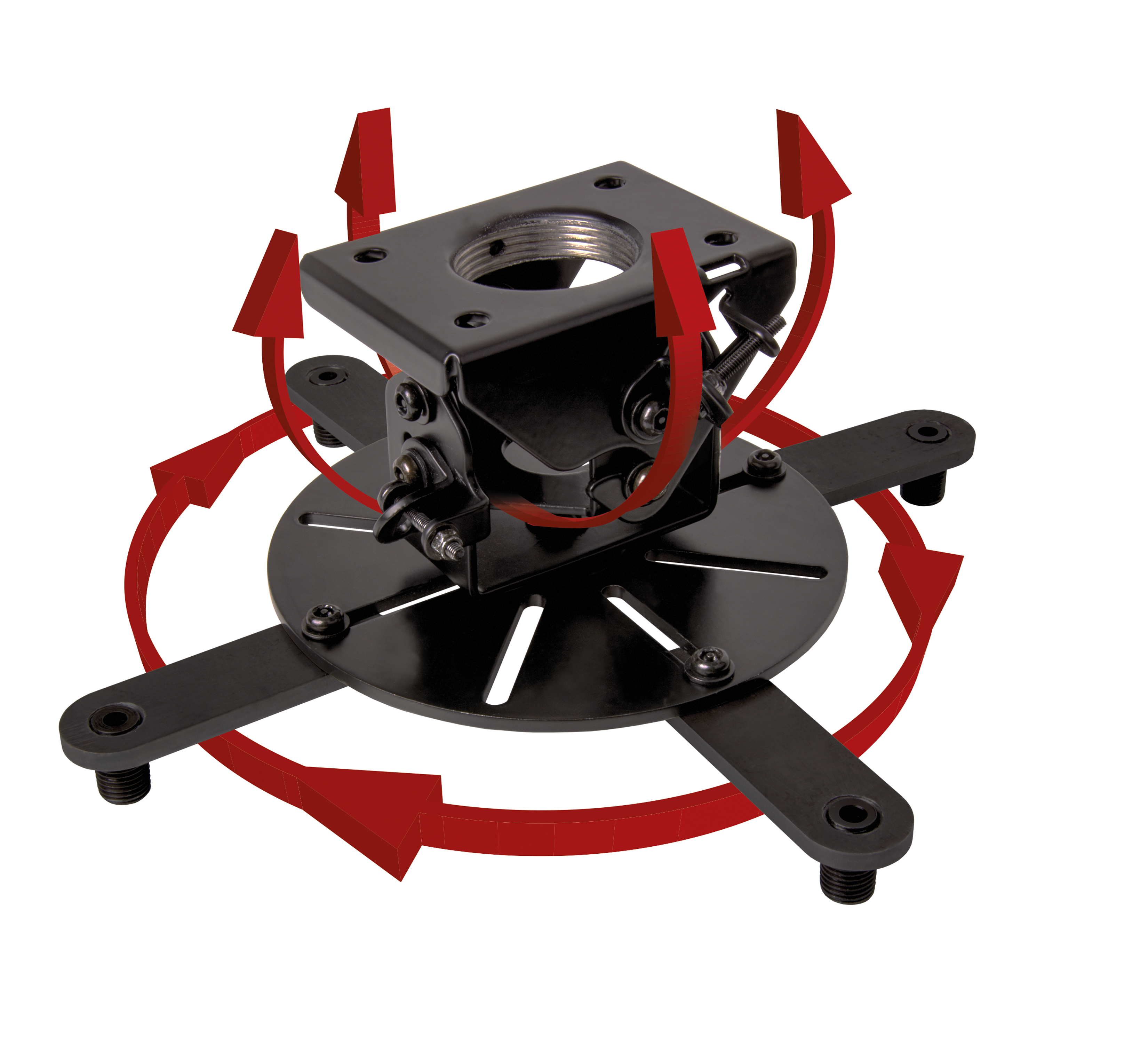 B-TECH Deckenhalterung für Projektoren BT899XL-FD150/BB