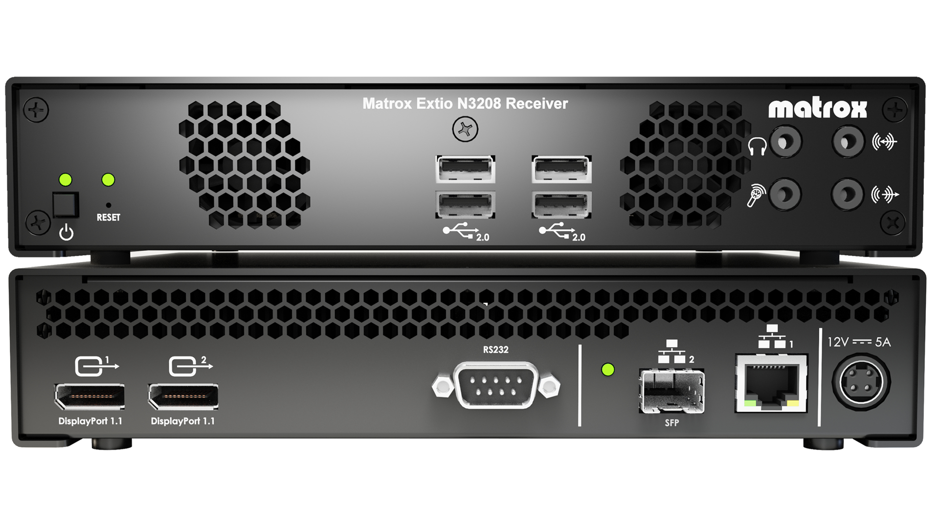 Matrox Extio 3 Series N3208 Receiver Appliance (XTO3-N3208RX)