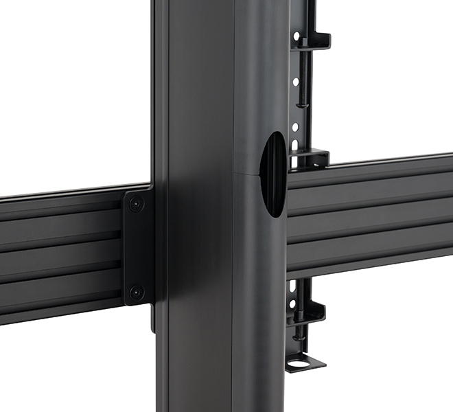 B-TECH  XXL Universal Dual Screen VC Trolley (VESA 1200 x 800)