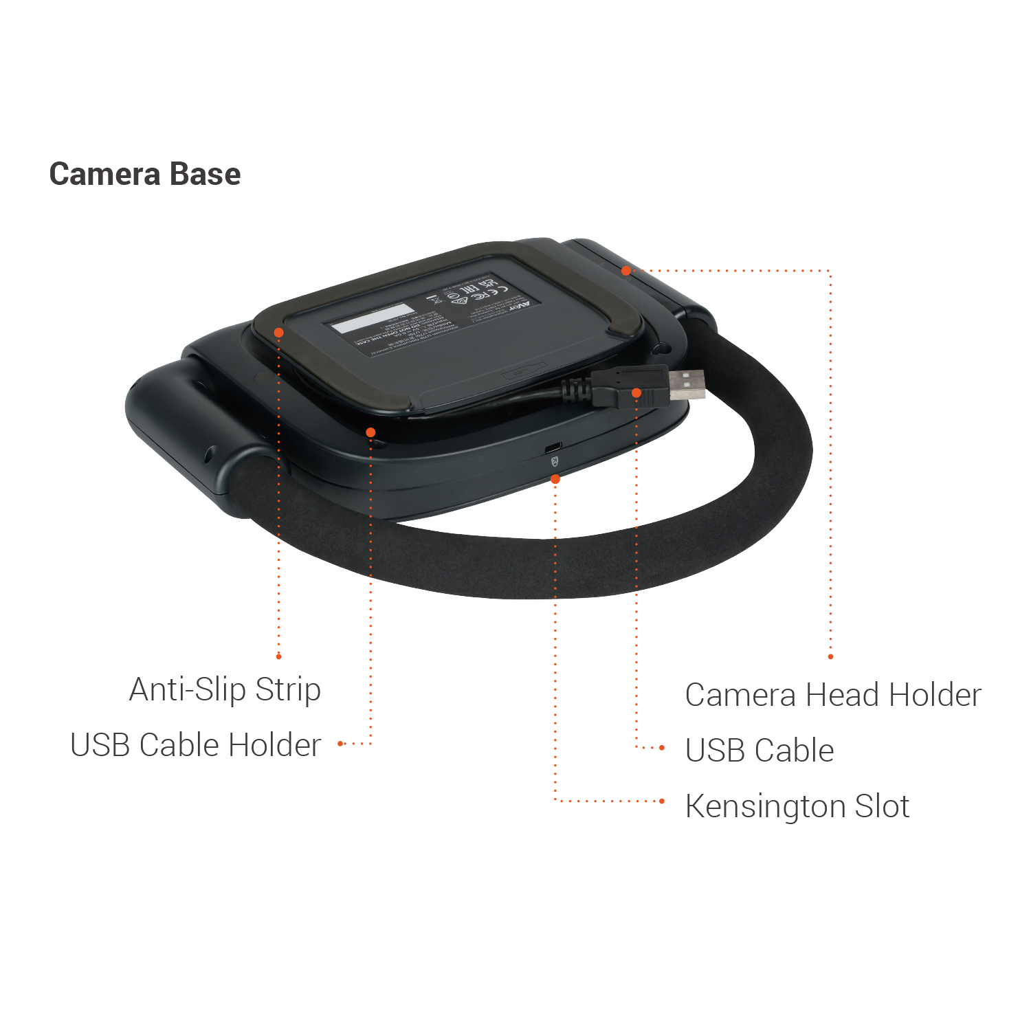 AVer 13MP USB Dokumentenkamera, 4K, 60FPS, 16X Zoom, eingebautes Mikrofon
