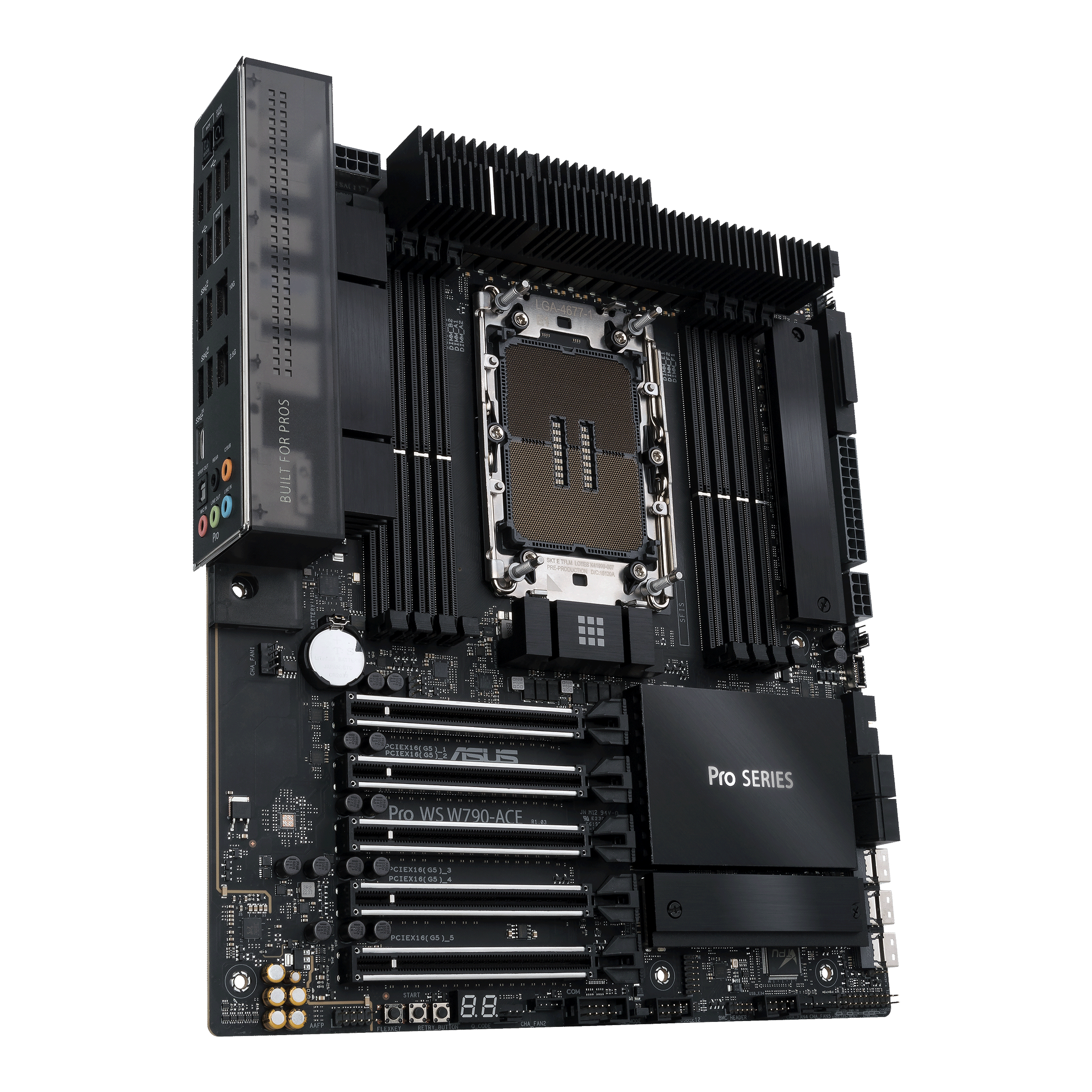 MB ASUS Workstation LGA4677 WS W790-ACE  1 x 10GB W790 Chipsatz | 1 x Intel Xeon W3400/2400 (CEB)