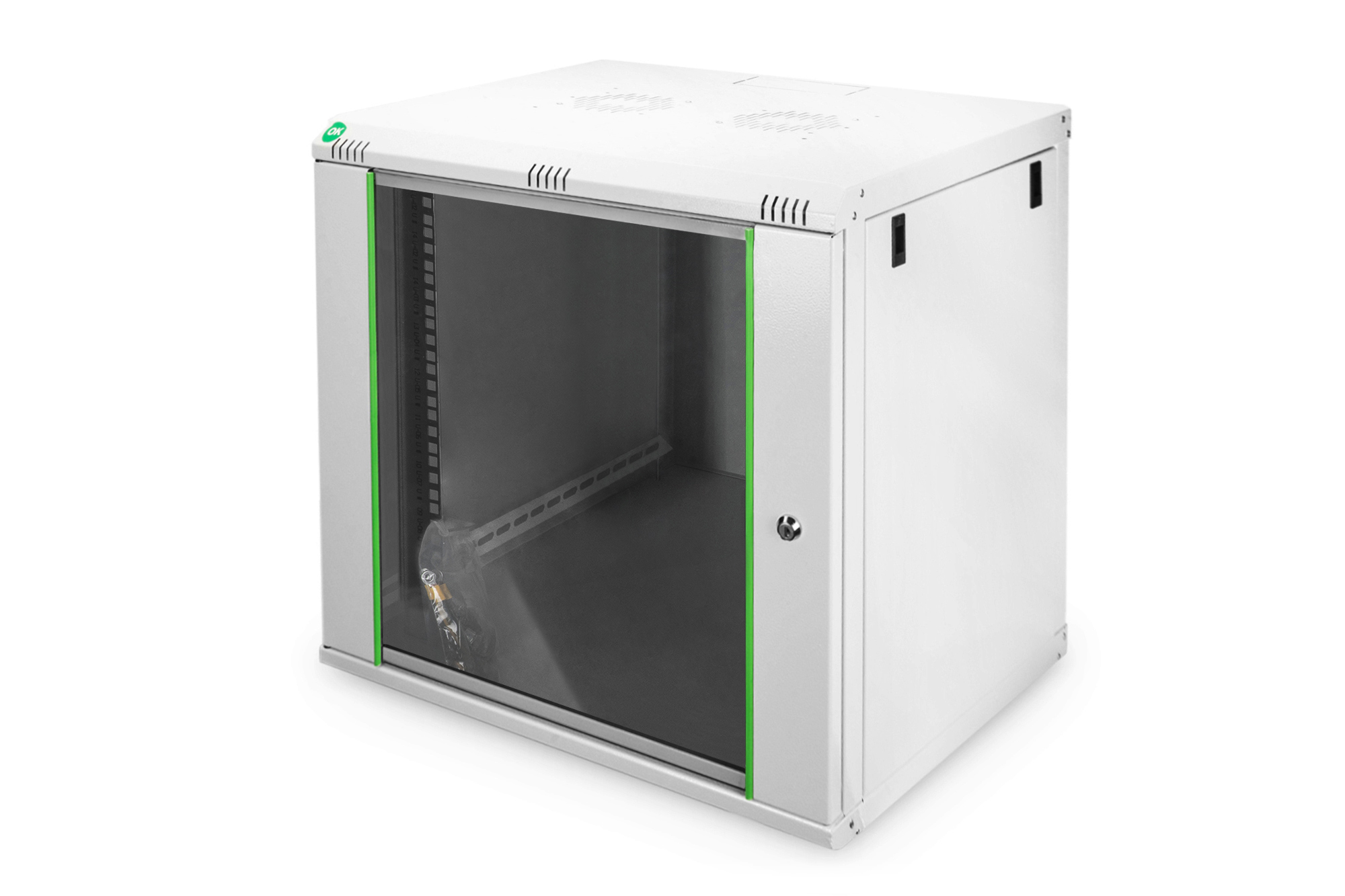 DIGITUS DN-19 12-U-EC Wandgehäuse Dynamic Basic Serie - 600x450 mm (BxT)