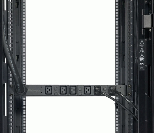 APC AP7516 - Rack PDU, Basic, 1U, 14.4kW, 208V, (6) C19
