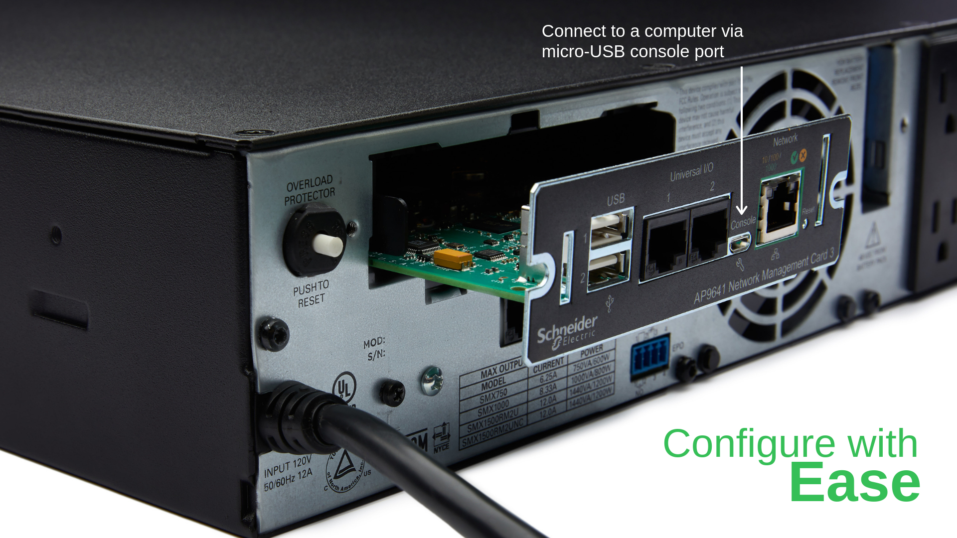 APC AP9641 - UPS Network Management Card 3 mit Environmental Monitoring
