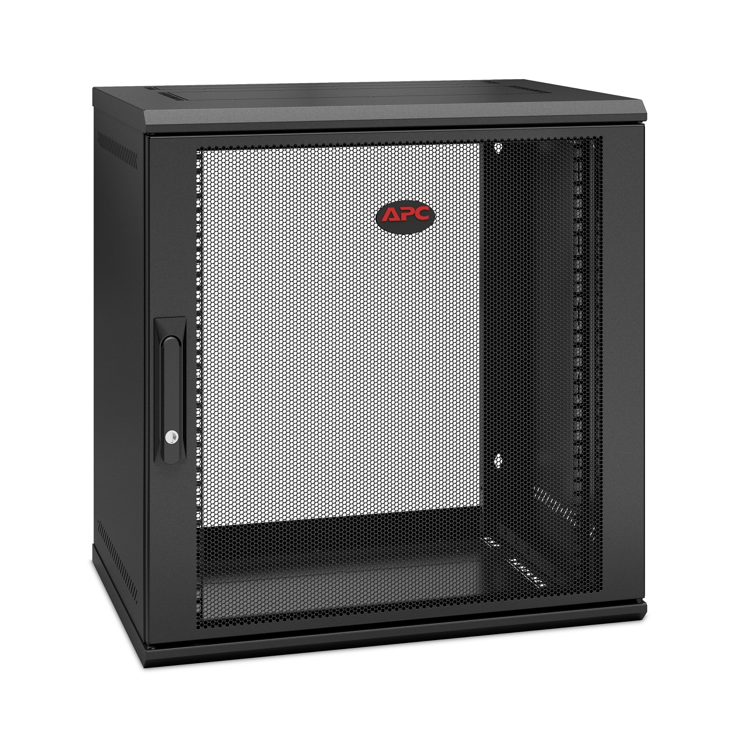 APC AR112SH4 - NetShelter WX 12U Single Hinged Wall-mount Enclosure 400mm Deep