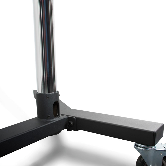 B-TECH Rollständer / Standfuß (VESA 1100 x 700) - 1.5m Ø60mm Poles