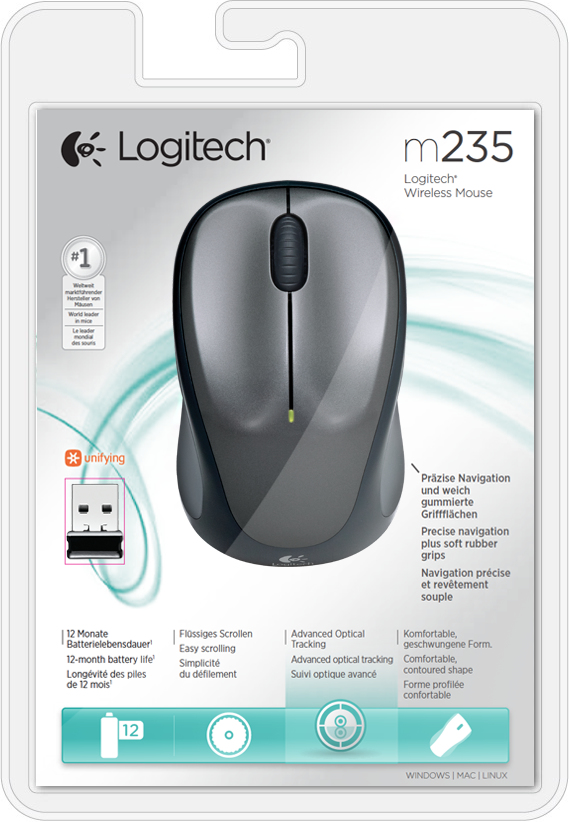 Logitech Maus M235