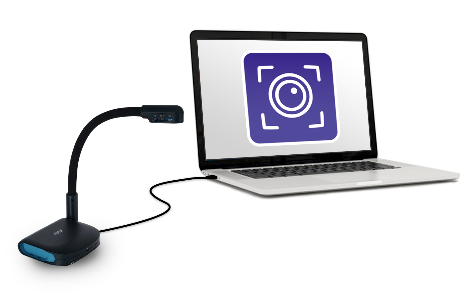 AVer 13MP USB Dokumentenkamera, 4K, 60FPS, 16X Zoom, eingebautes Mikrofon