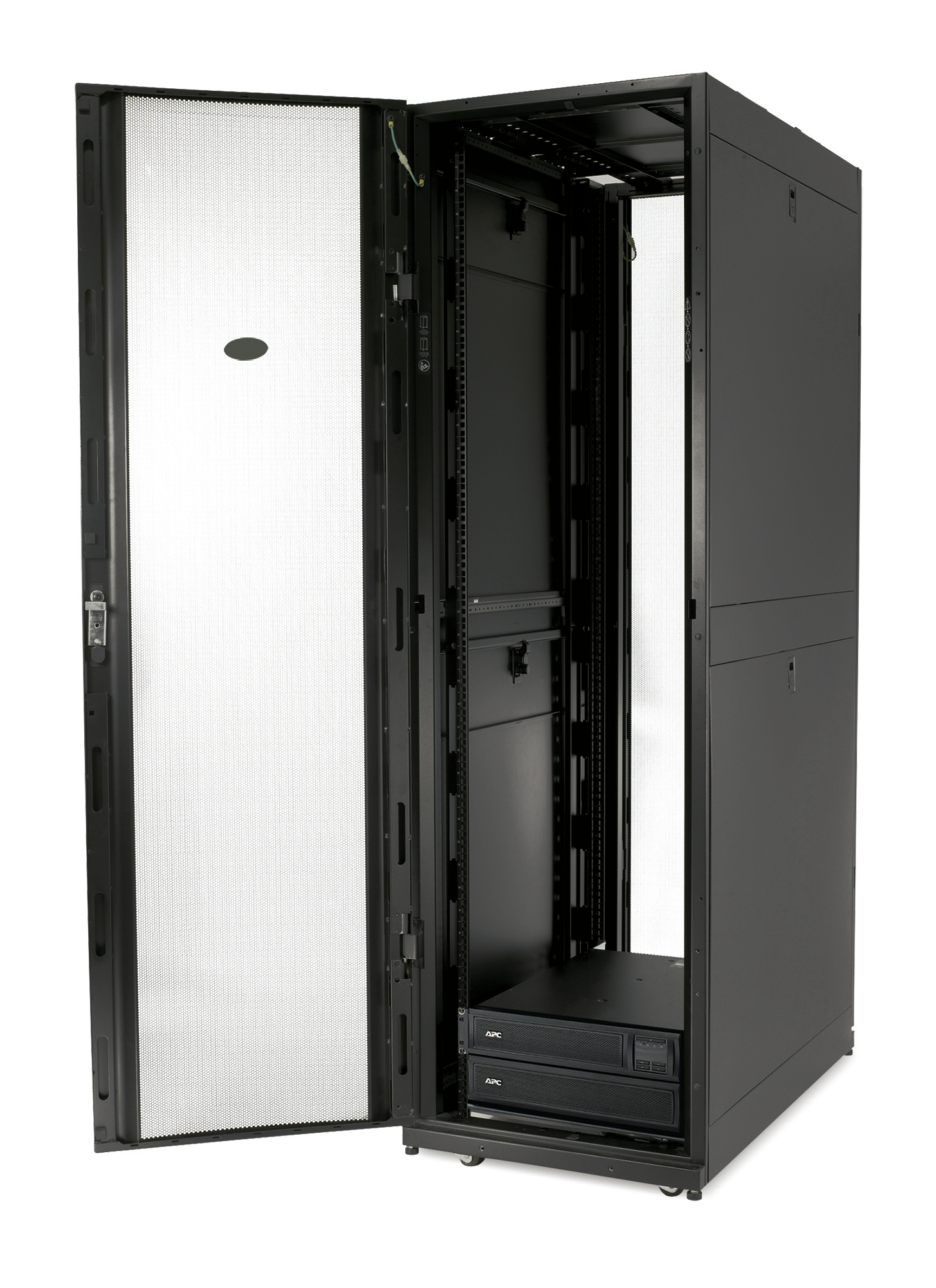 APC AR3100 - NetShelter SX 42U Server Rack Enclosure 600mm x 1070mm w/ Sides Black