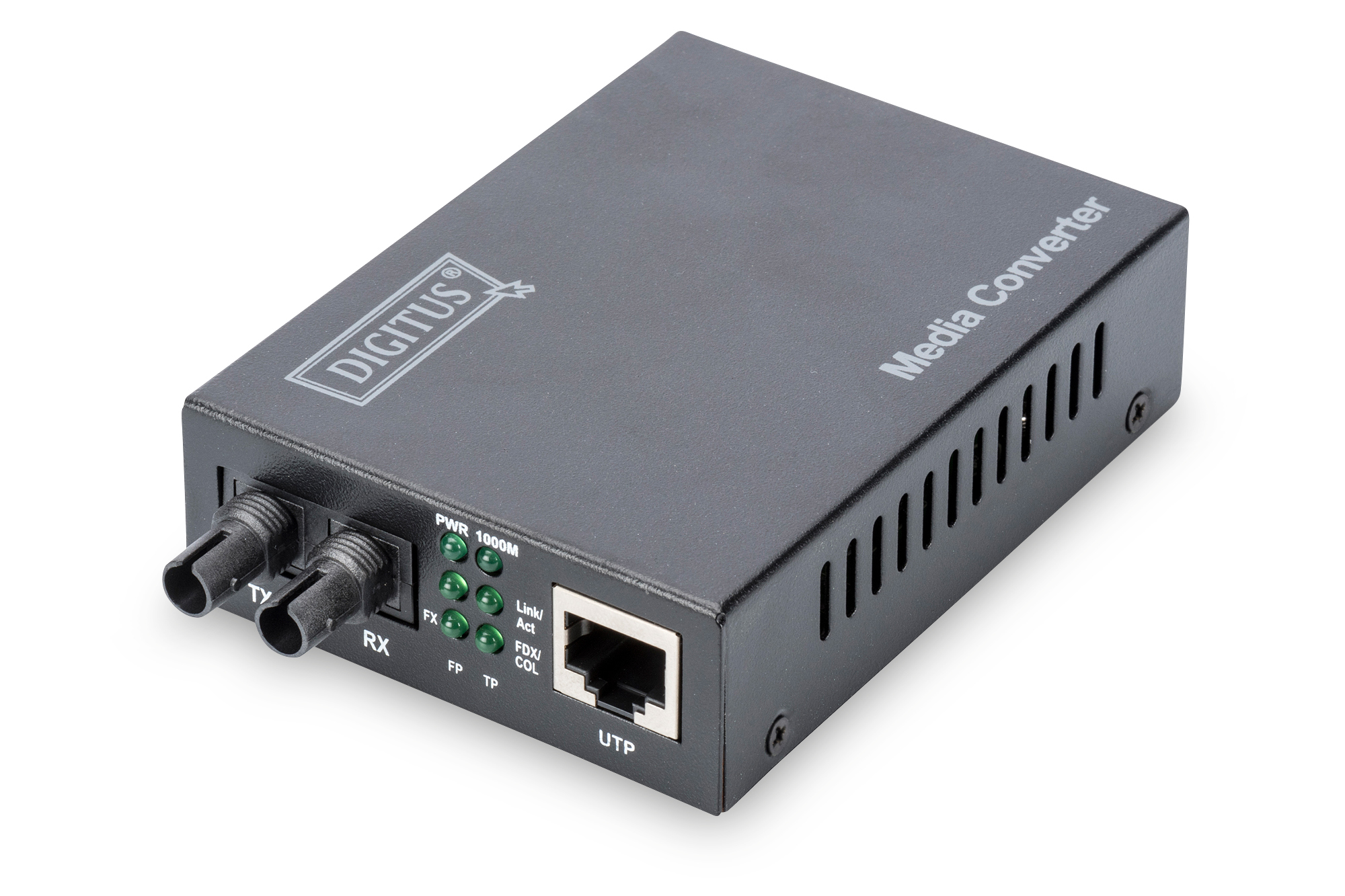 DIGITUS DN-82110-1 Gigabit Medienkonverter, RJ45 / ST