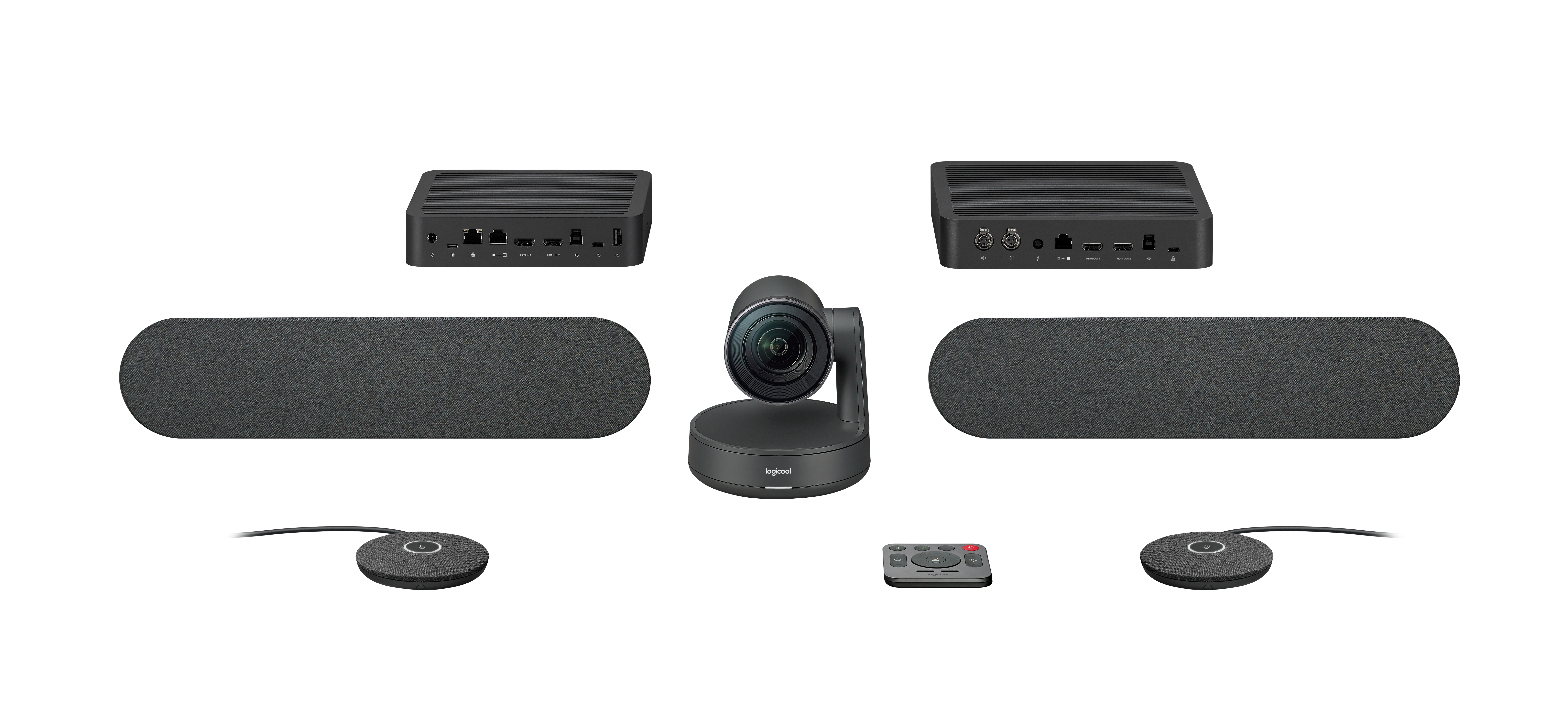 Logitech Kamera Rally Plus Kit , schwarz