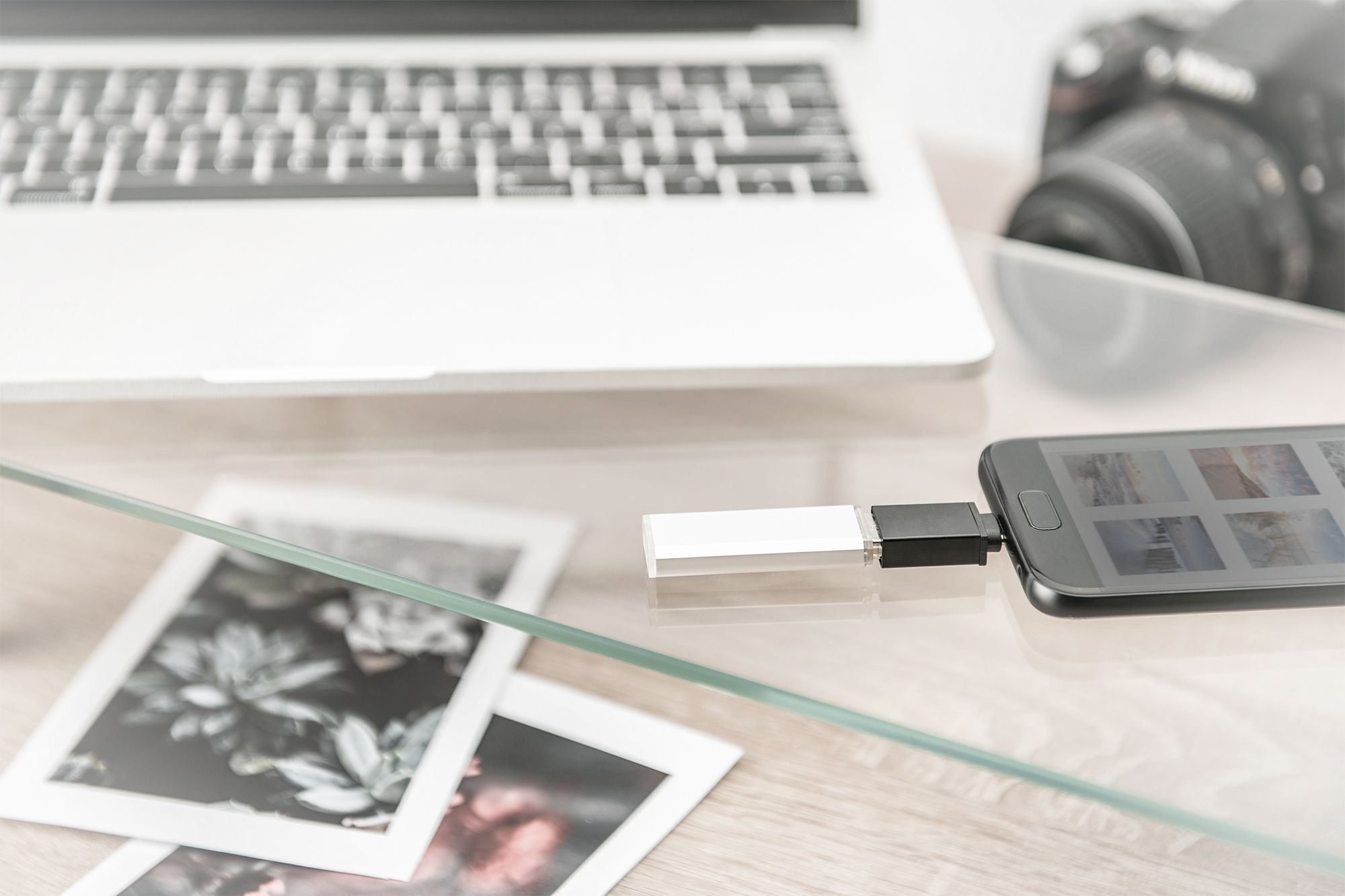 DIGITUS AK-300506-000-S USB Type-C Adapter, Type-C - A St/Bu