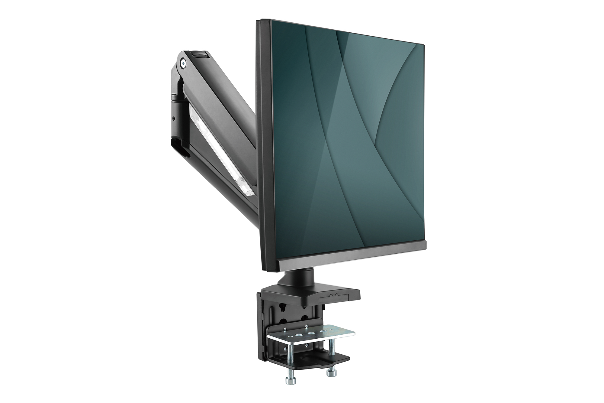 DIGITUS DA-90426 Universal Single Monitorhalter mit Gasdruckfeder und Klemmbefestigung