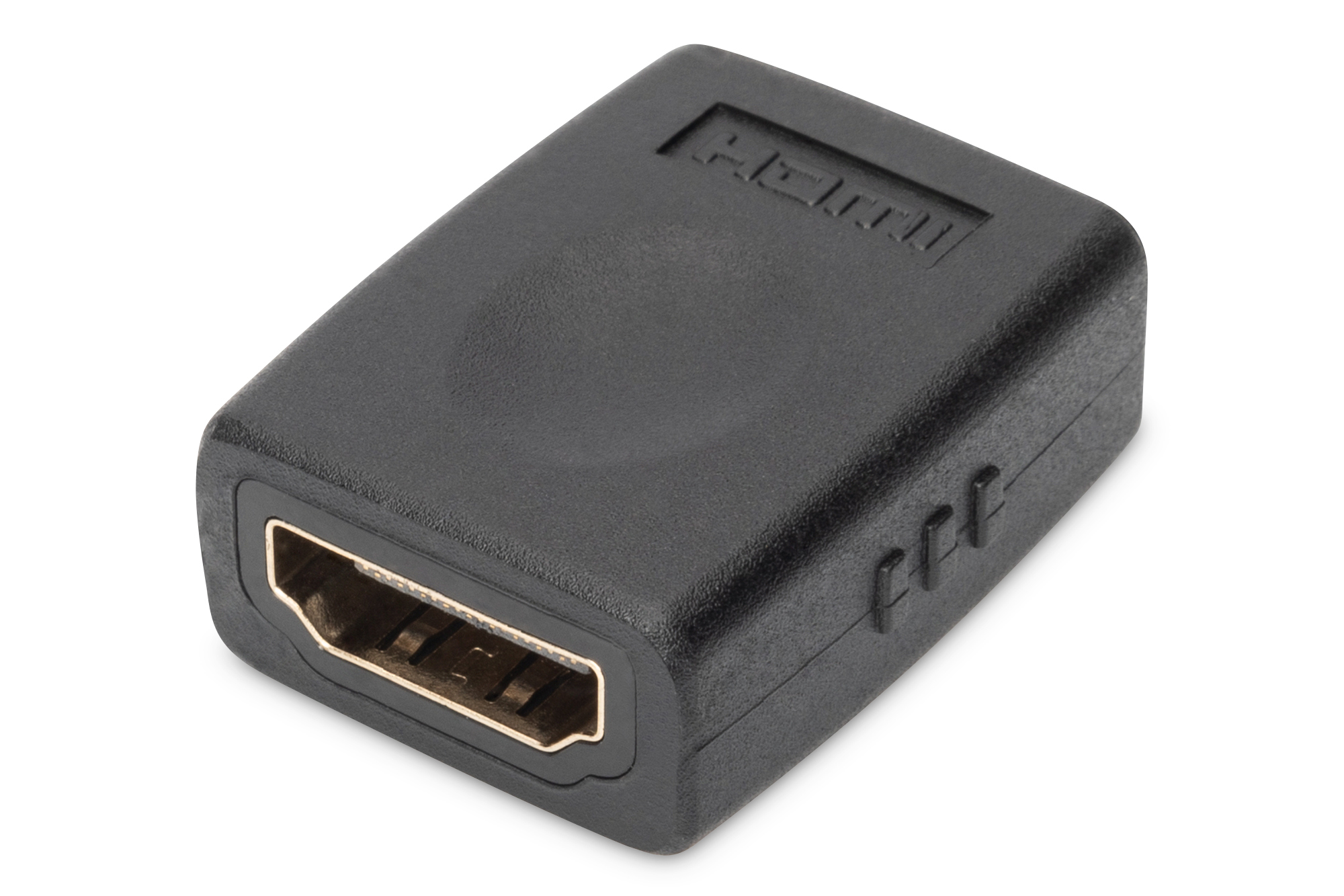 DIGITUS AK-330500-000-S HDMI Adapter, Typ A Bu/Bu, Ultra HD 60p, sw