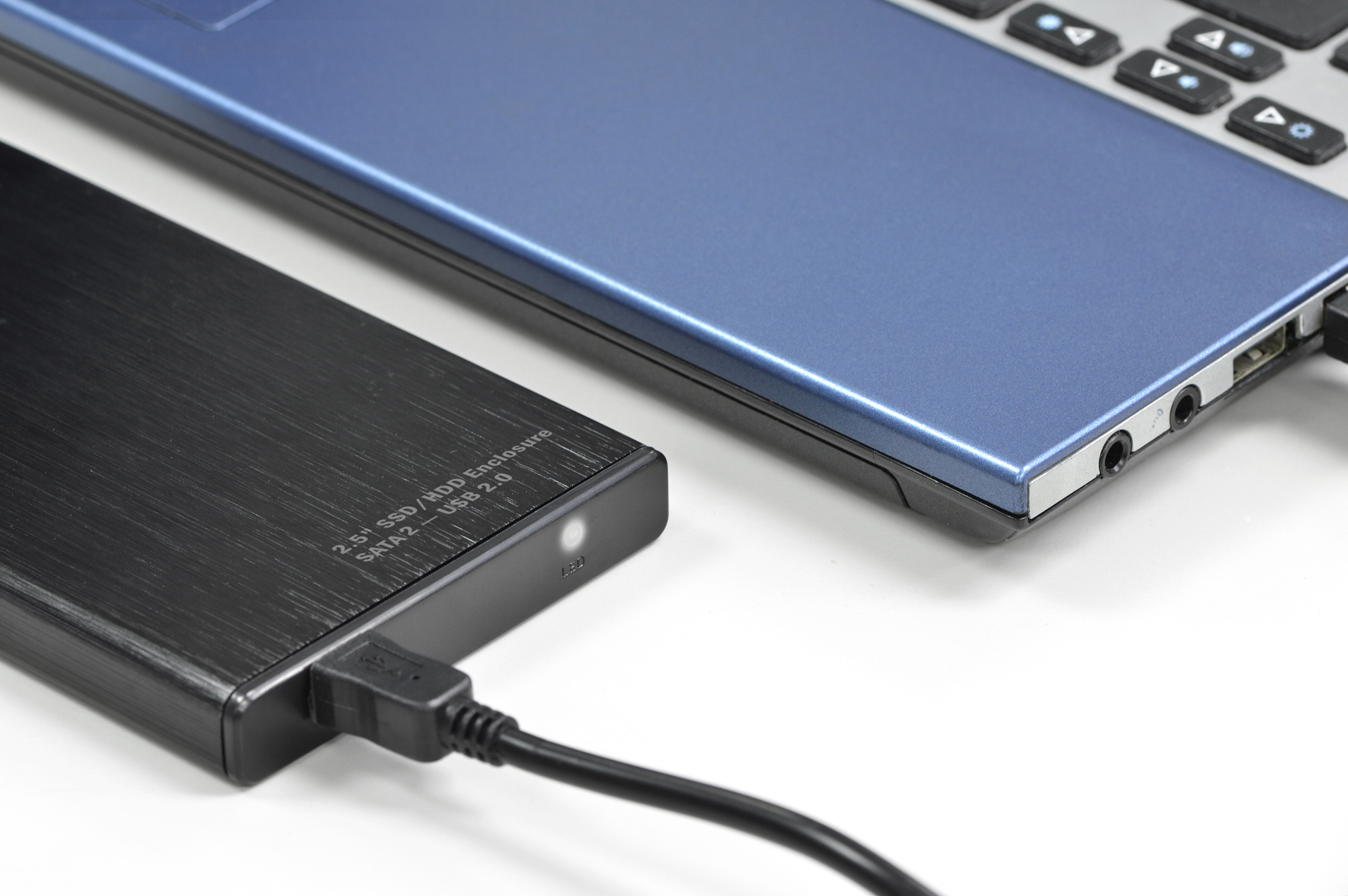 DIGITUS DA-71104 Gehäuse Externes SSD/HDD-Festplattengehäuse SATA I-II - USB 2.0
