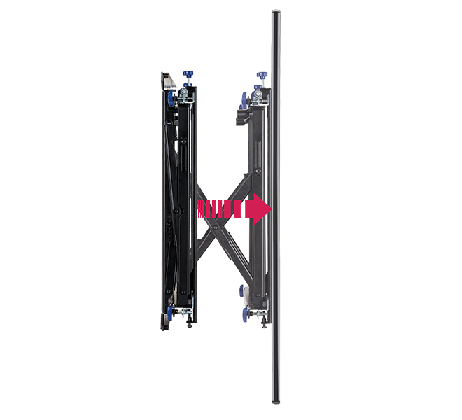 B-TECH Videowall Wandhalter mit Feinjust. ultra slim BT8312/B V2