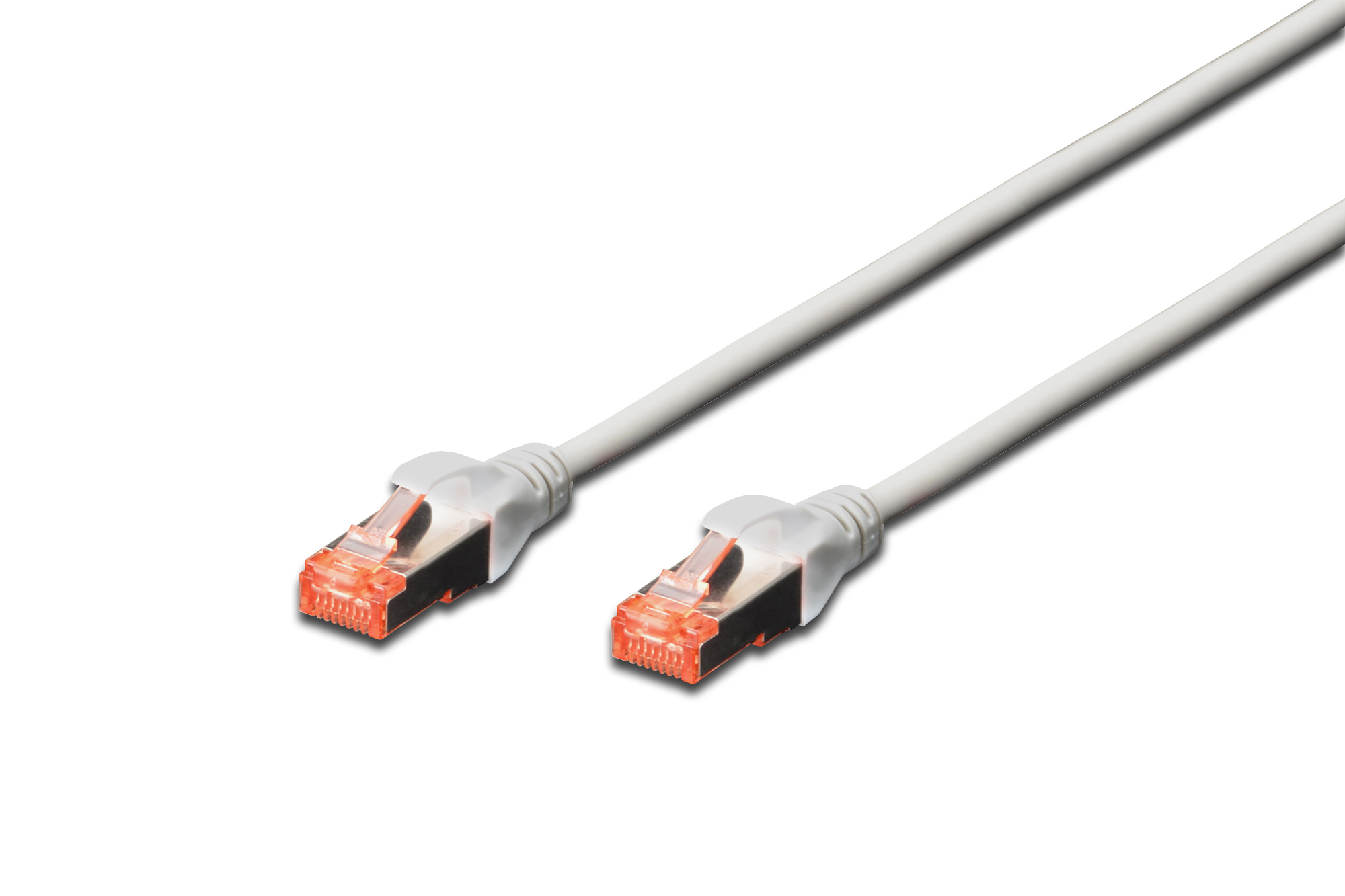 DIGITUS Patchkabel CAT 6 S-FTP, Länge 5 m, Farbe Grau
