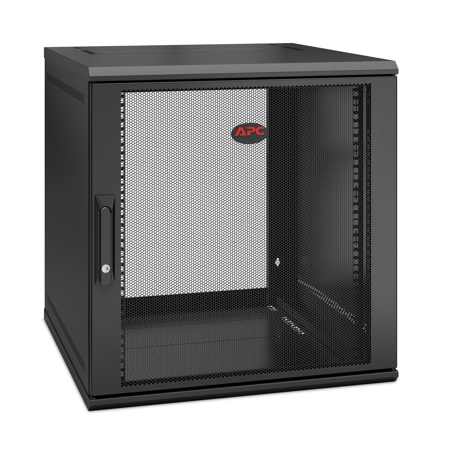 APC AR112SH6 - NetShelter WX 12U Single Hinged Wall-mount Enclosure 600mm Deep