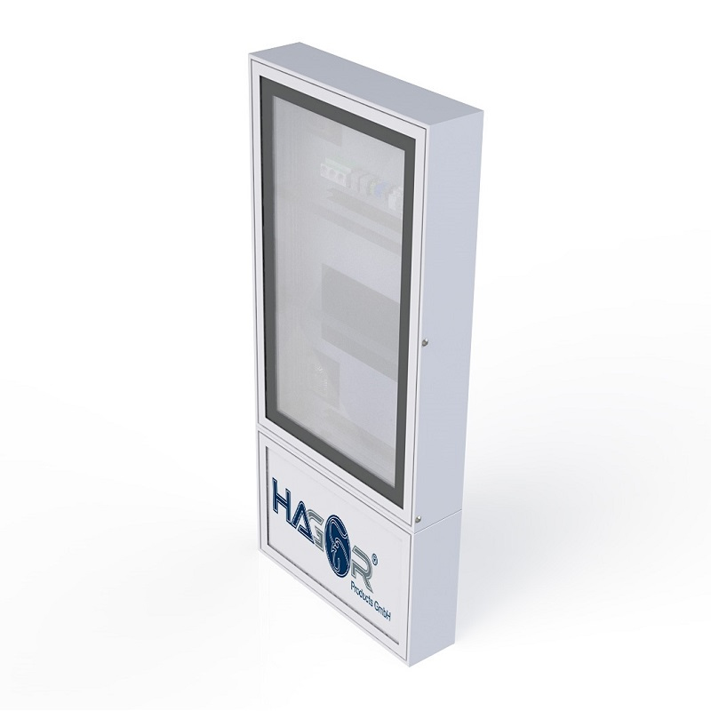 HAGOR Outdoor Stele ScreenOut  ECO Kiosk M (Heizung/Kühlung)