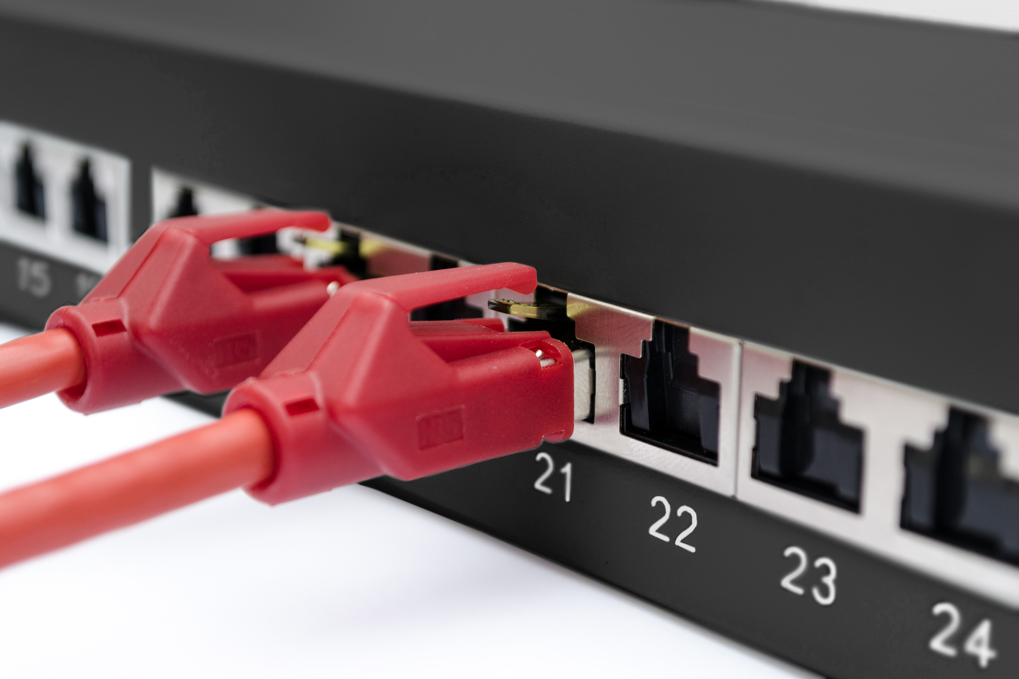 DIGITUS DN-91624S-EA-B Patch Panel CAT 6A geschirmt 24-Port 1HE   inkl. Staubschutz  8P8C Schwarz RAL 9005 DN-91624S-EA-B