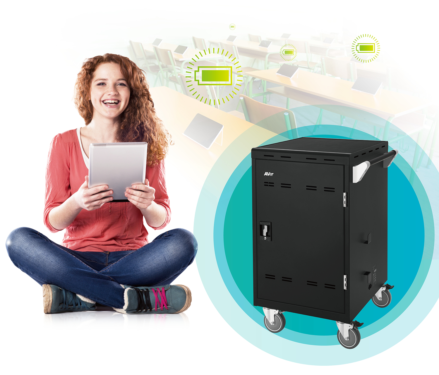 AVer Ladelösung E32C+ (EU Stecker)