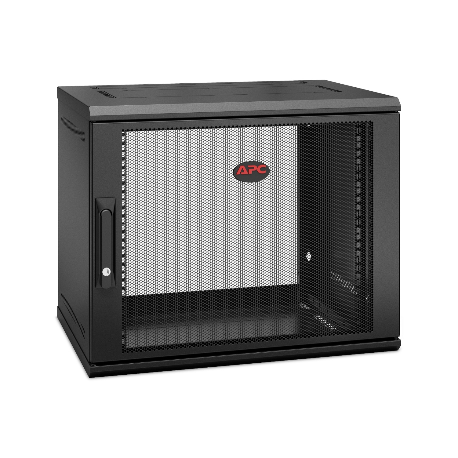 APC AR109SH4 - NetShelter WX 9U Single Hinged Wall-mount Enclosure 400mm Deep