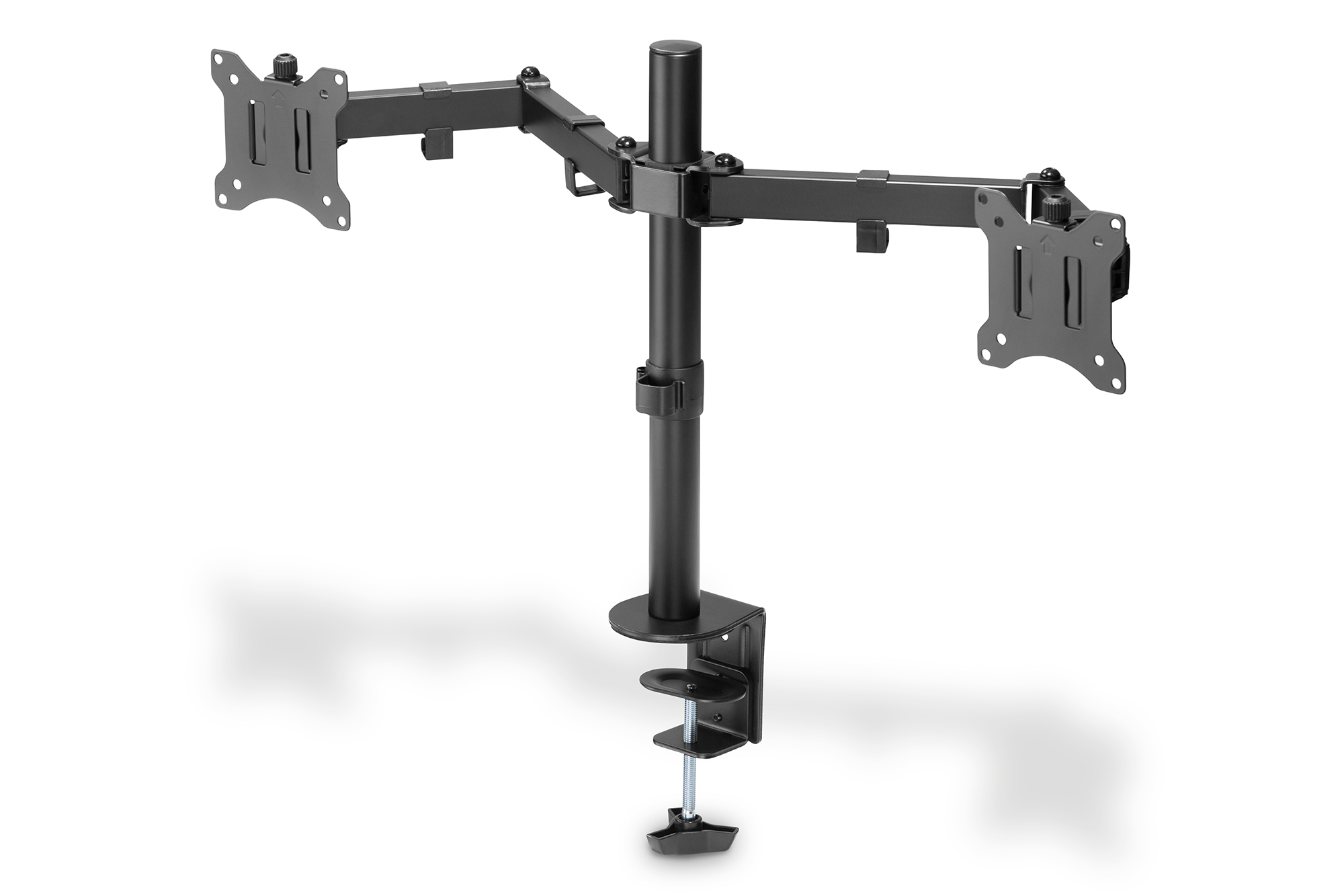 DIGITUS DA-90400 Universal Dual Monitorhalter mit Klemmbefestigung