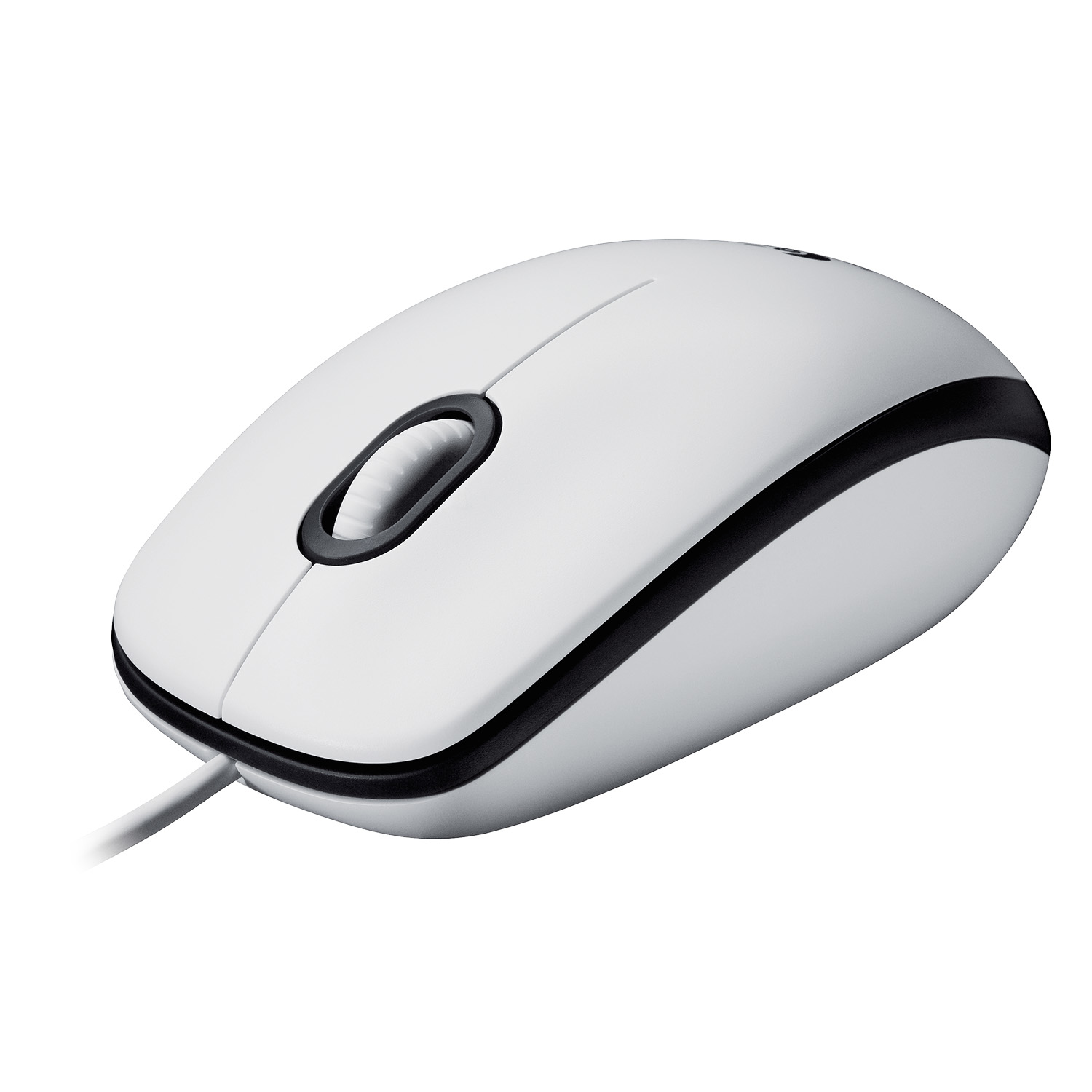 Logitech Maus M100 USB, weiß