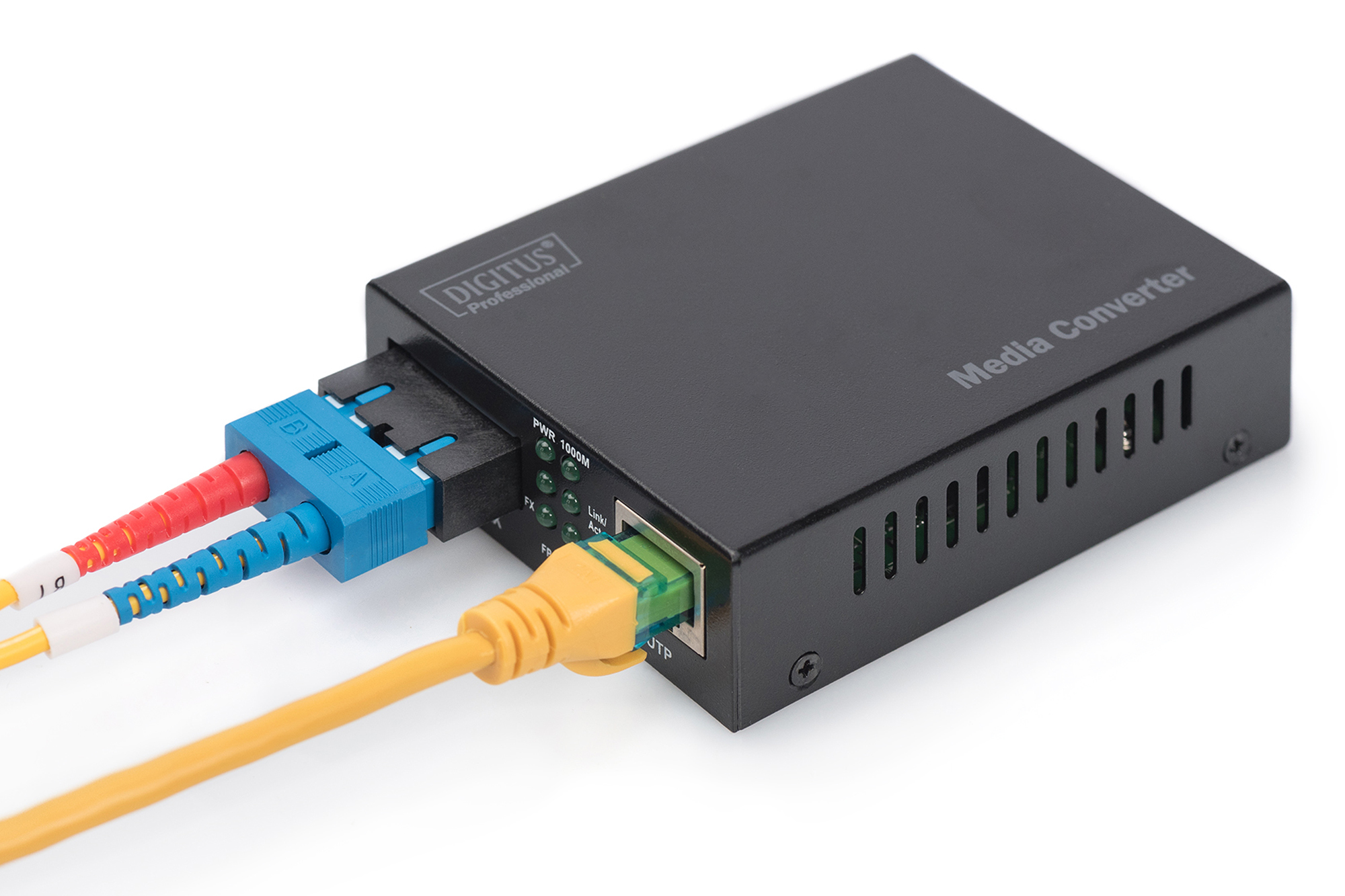 DIGITUS DN-82120-1 Gigabit Medienkonverter, RJ45 / SC