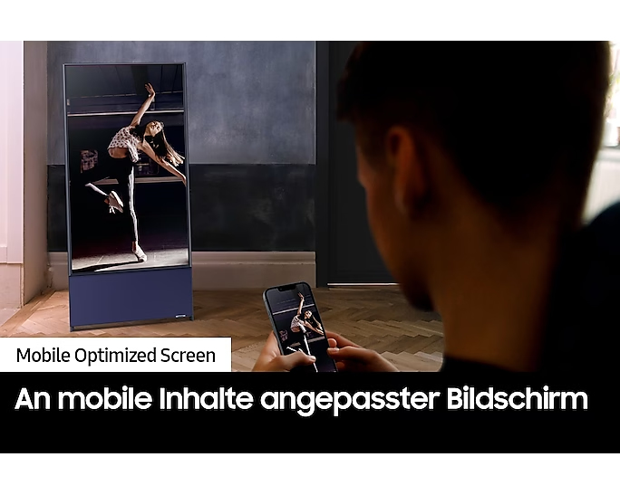 SAMSUNG TV GQ43LS05BGU  Sero TV  (Rotierbar)  2023*