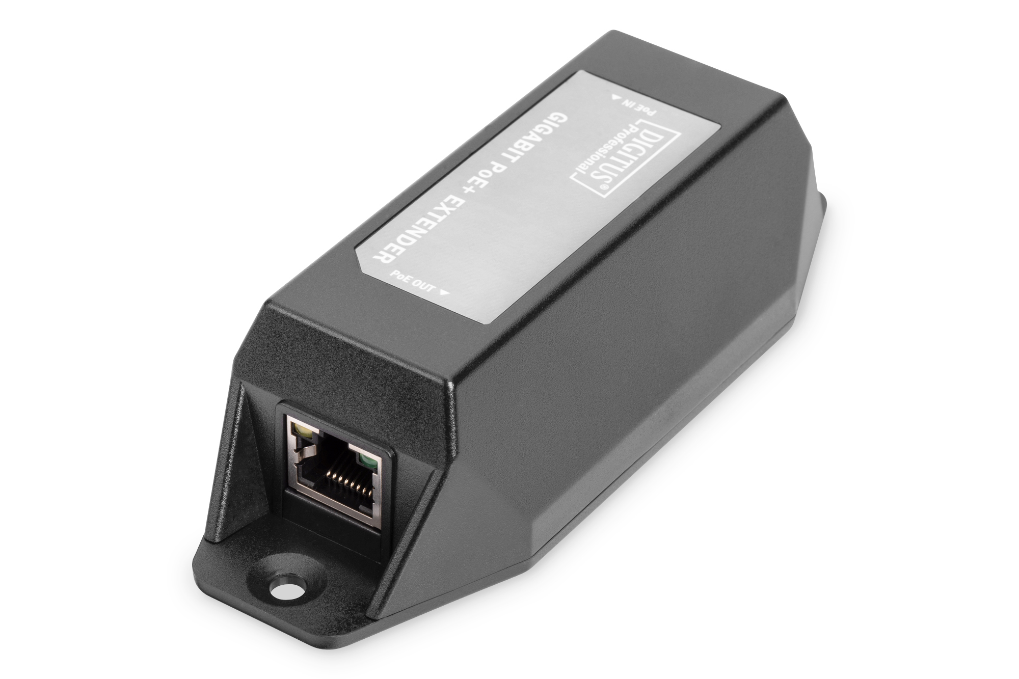 DIGITUS DN-95123 Gigabit Ethernet PoE+ Repeater, 802.3at, 22 W