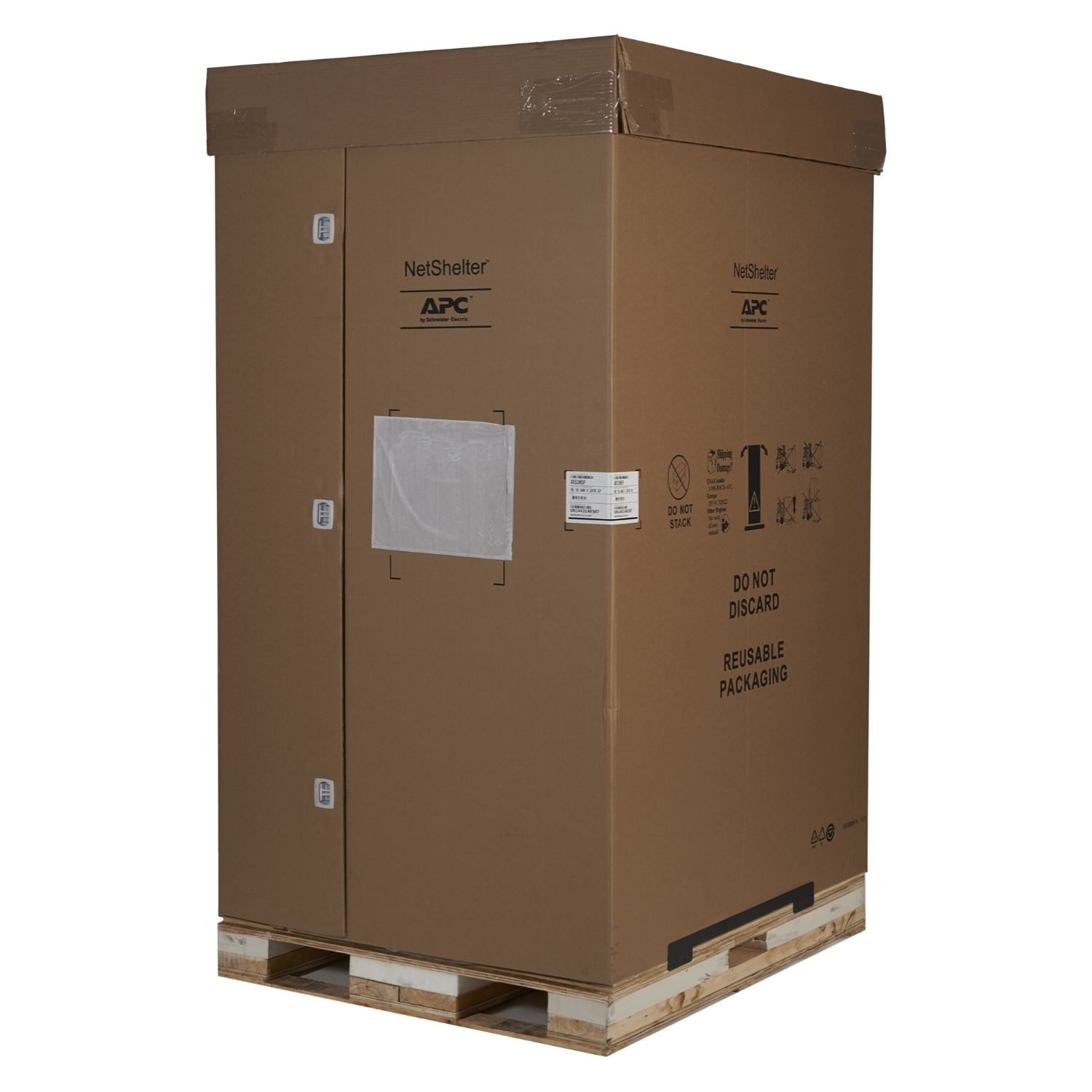 APC AR3100SP - NetShelter SX 42U 600mm Wide x 1070mm Deep Enclosure mit Sides Black -2000 lbs. Shock Packaging