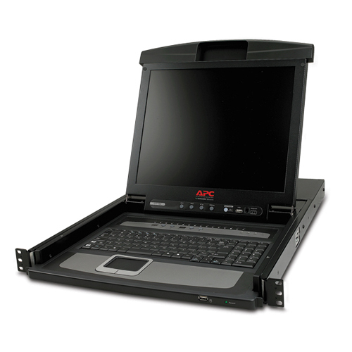 APC AP5816 - "17" Rack LCD Console mit Integrated 16 Port Analog KVM Switch"