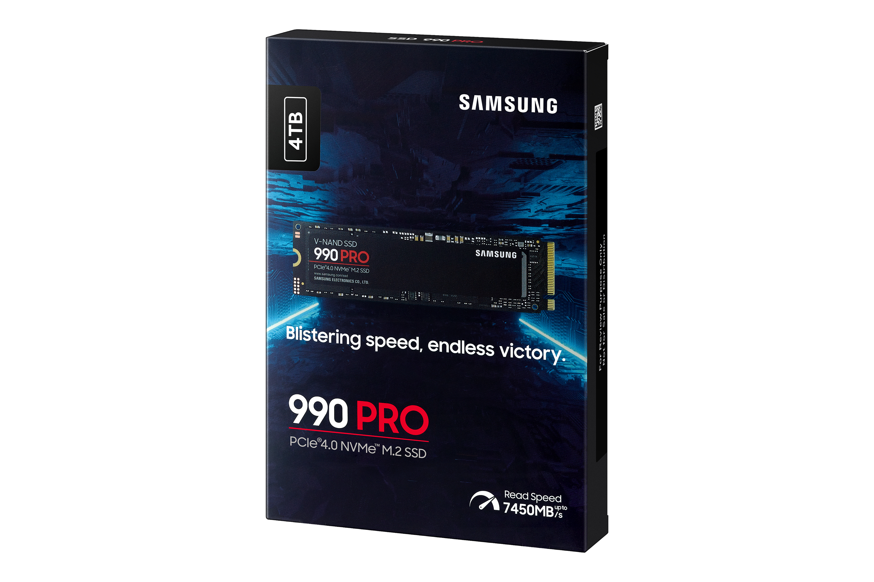 SSD Samsung M.2 2280 990 Pro 4 TB PCIe 4.0 x4 (MZ-V9P4T0BW)