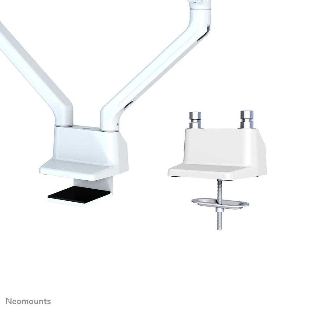 Neomounts Tisch-Monitorarm dual neigbar, schwenkbar, drehbar (VESA 100x100) FPMA-D750DWHITE2
