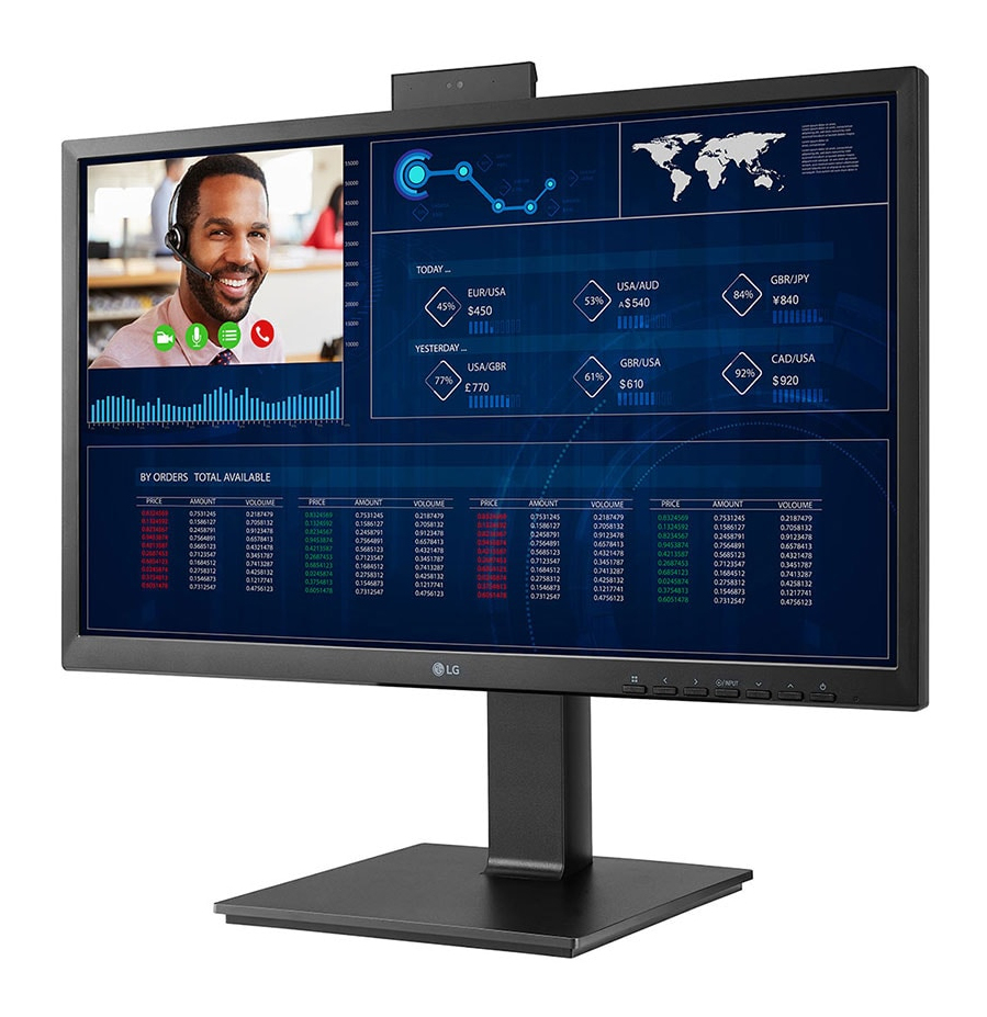 LG All-in-One 24" 24CQ651N-6P IPS FHD Intel Pentium 8GB 16GB eMMC 16:9
