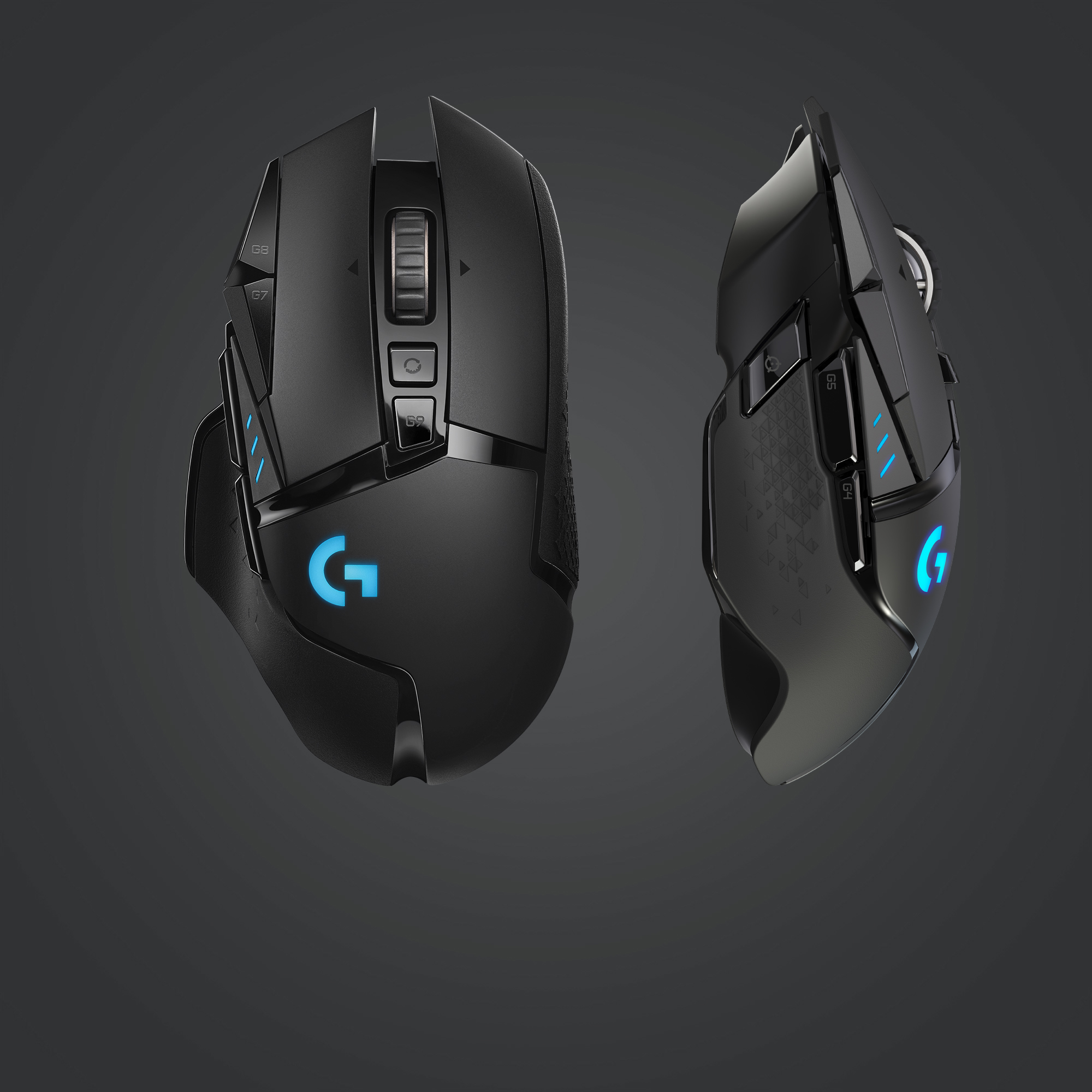 Logitech Maus G502 Gaming Mouse  optisch - 11 Tasten - kabellos