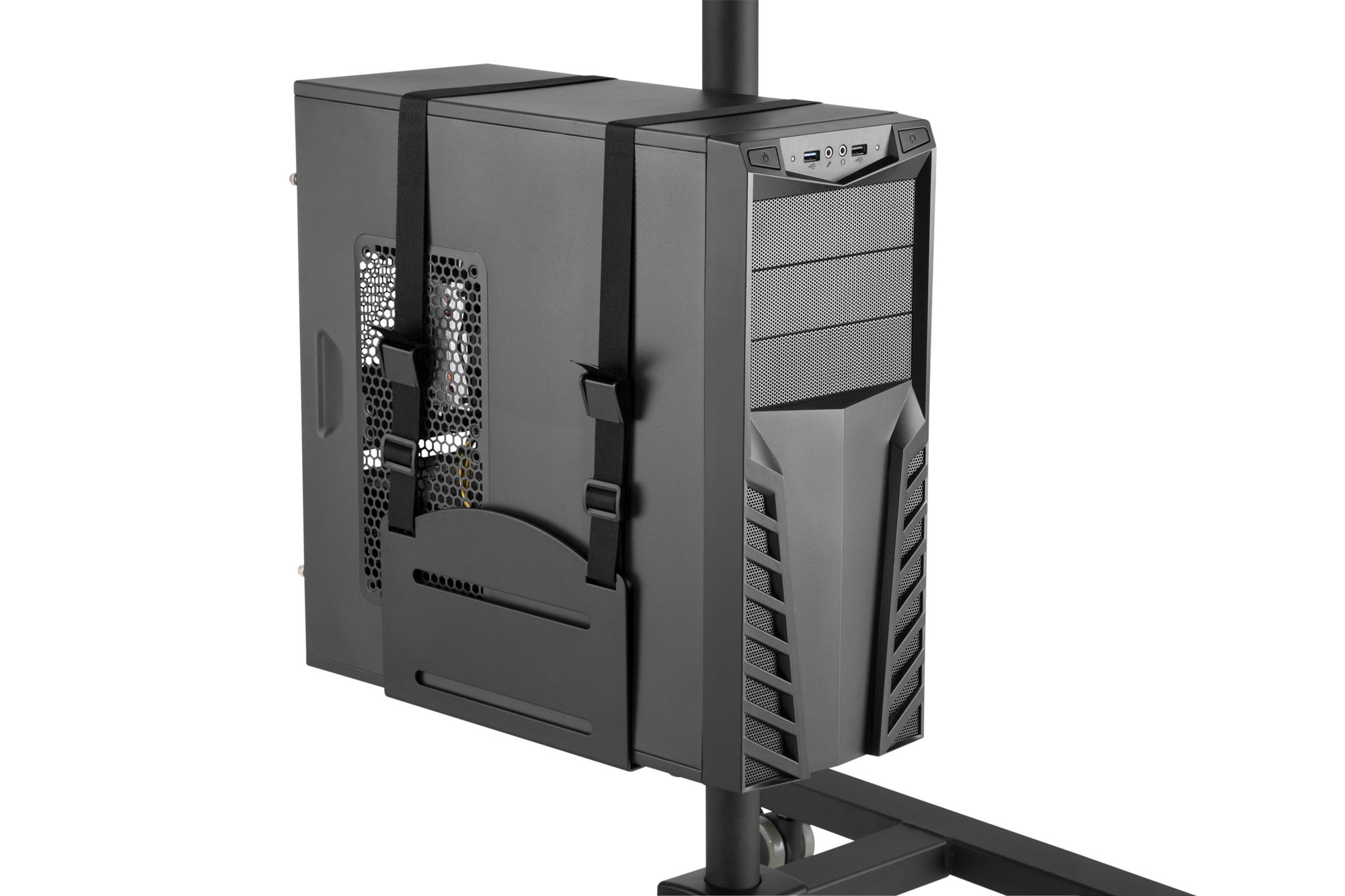DIGITUS DA-90374 Mobiler Arbeitsplatz mit individueller Höhenverstellung