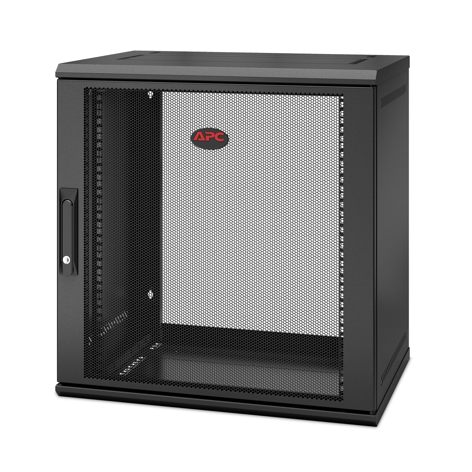 APC AR112SH4 - NetShelter WX 12U Single Hinged Wall-mount Enclosure 400mm Deep