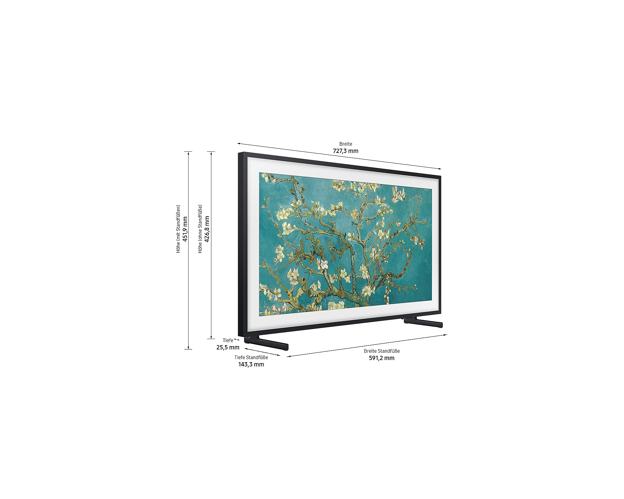 SAMSUNG TV GQ32LS03CBU  32" Frame TV  (2023)*