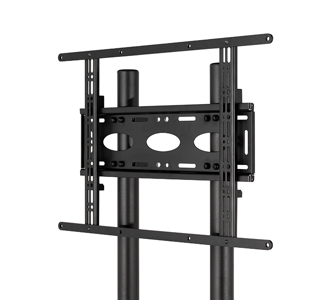 B-TECH Standfuß BT8573/BB (VESA 600 x 400) - 1.8m Ø50mm Poles