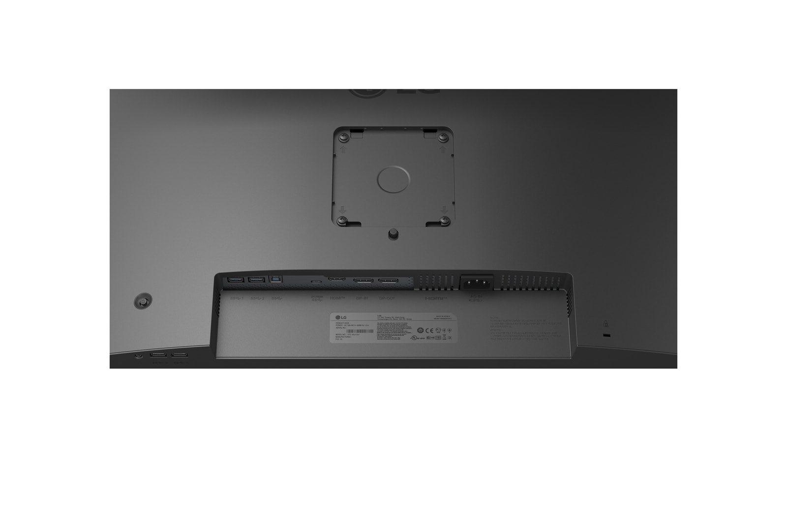 LG Monitor  27" 27BA650-B Full HD HDMI DP DaisyChain IPS Black 16:9